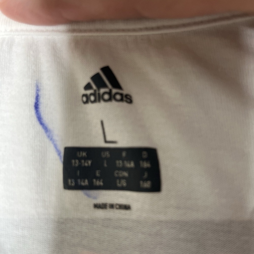 Adidas x Toy Story Youth T-Shirt Size L White Disney Pixar Kids Unisex Tee - Picture 6 of 7